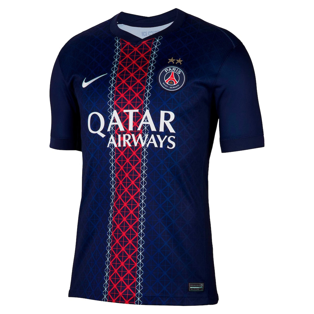 Maillot Domicile 2 étoiles PSG Nike 25/26